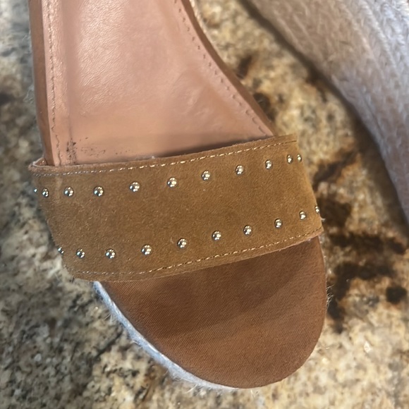 Steve Madden brown studded platform espadrilles - Picture 2 of 8